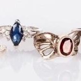 Sale Photo Thumbnail #7: STERLING SILVER LADIES RINGS TAHITIAN PEARLS (11)