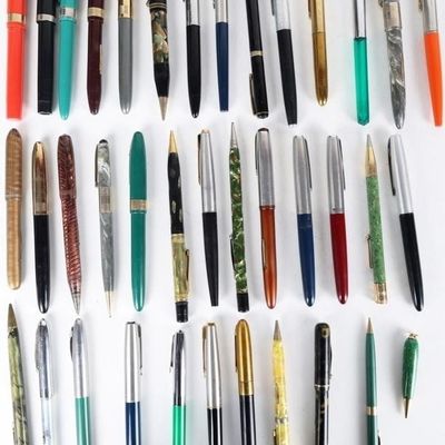 Sale Photo Thumbnail #398: VINTAGE FOUNTAIN PENS MECH PENCILS SCHEAFFER (38)