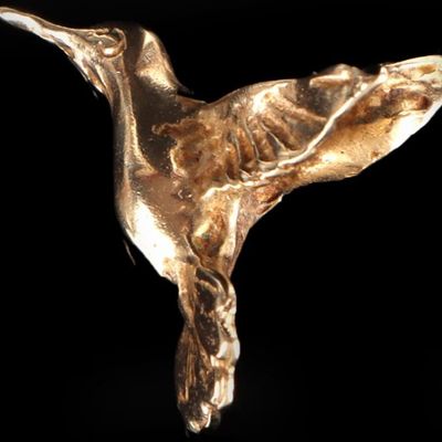 Sale Photo Thumbnail #265: 14K YELLOW GOLD HUMMINGBIRD LADIES PENDANT