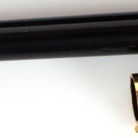 Sale Photo Thumbnail #392: ST DUPONT CHINESE LACQUER BLACK & GOLD BALL PEN
