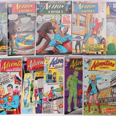Sale Photo Thumbnail #234: ADVENTURE & ACTION COMICS SILVER AGE DC VF (10)