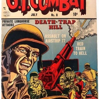 Sale Photo Thumbnail #249: G.I. COMBAT #8 GOLDEN ERA COMIC BOOK