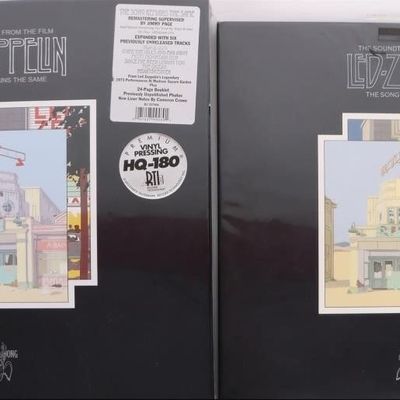 Sale Photo Thumbnail #432: LED ZEPPELIN THE SONG REMAINS THE SAME 6 LP LOT