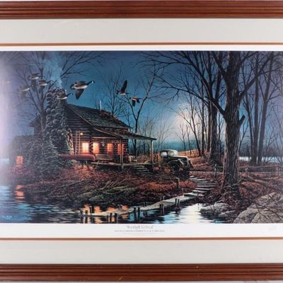 Sale Photo Thumbnail #411: TERRY REDLIN "MOONLIGHT RETREAT" SIGNED LIMITED ED