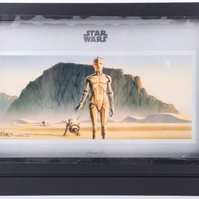 Sale Photo Thumbnail #320: 2026 FINE SILVER $2 1OZ FOIL C-3PO & R2-D2 AGORO