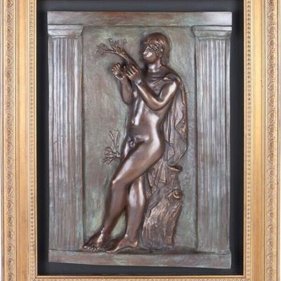 Sale Photo Thumbnail #215: RENOIR & MOREL "LE JOUEUR DE FLUTE" STATUE AFTER