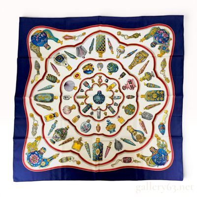 Hermes Qu'importe le flacon Silk Scarf