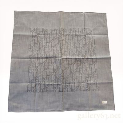 Christian Dior Oblique Monogram Cotton Pocket Square