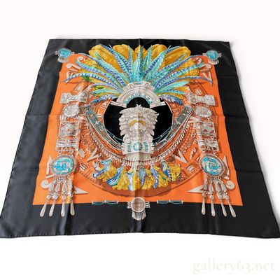 Hermes Mexique Silk Scarf