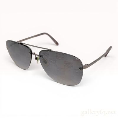 Louis Vuitton Conspiration Pilote Aviator Sunglasses Z0216U