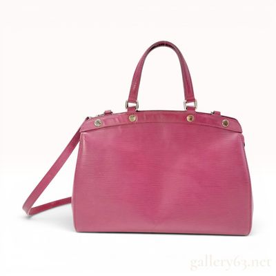 Louis Vuitton Fuchsia Epi Leather Brea MM Satchel