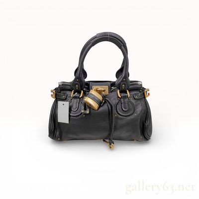 The Original Chloe Paddington Black Leather Satchel