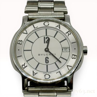 Bvlgari Solotempo Stainless Steel Wristwatch ST 35 S