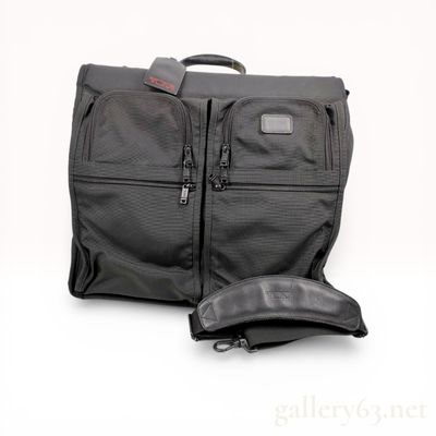 Tumi Alpha Black Ballistic Nylon Tri-Fold Garment Bag