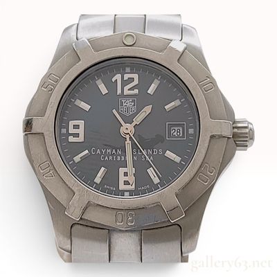 TAG Heuer 2000 Exclusive Cayman Islands Caribbean Sea Limited Edition WN131M Stainless Steel Quartz Wristwatch