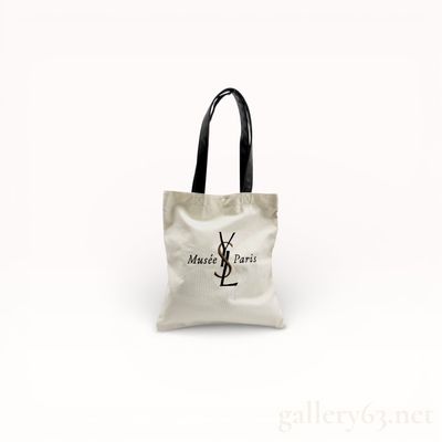 Musee Yves Saint Laurent Paris Canvas Exhibition Tote Bag