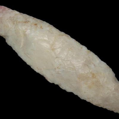 4 1/8" Agate Basin, Found in Iowa