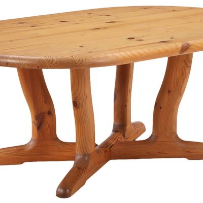 SWEDISH PINE COFFEE TABLE C 1960.