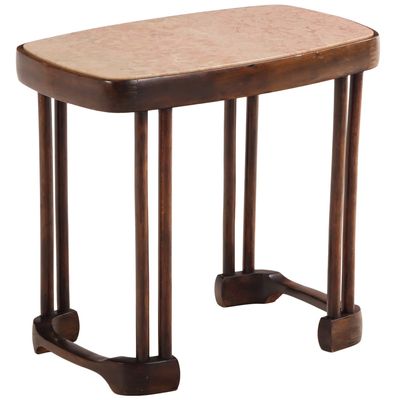 THONET MARBLE TOP  TABLE C 1910.