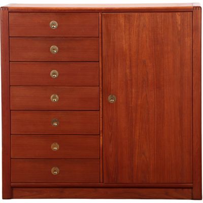 DANISH STYLE TEAK DRESSING CABINET C 1970.
