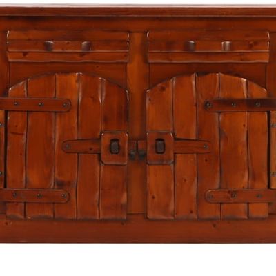 A FRENCH HANSEL AND GRETEL STYLE  SIDEBOARD C 1960.