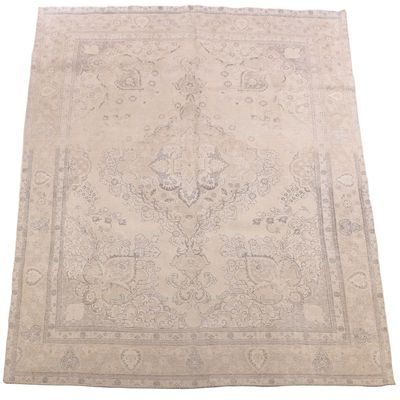 SEMI ANTIQUE PERSIAN TABRIZ RUG 9' X 12'5"