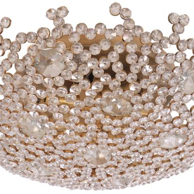 CEILING MOUNT LIGHT FIXTURE BY SWAROVSKI C 1960.