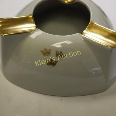 rare 1940's Swedish American line ashtray N.O.S!