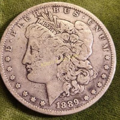 rare 1889 O morgan silver dollar coin key date