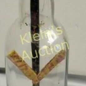 antique folk art whimsy bottle