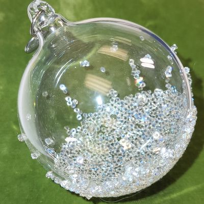 Sale Photo Thumbnail #36: swarovski christmas tree ball ornament 2 1/4"