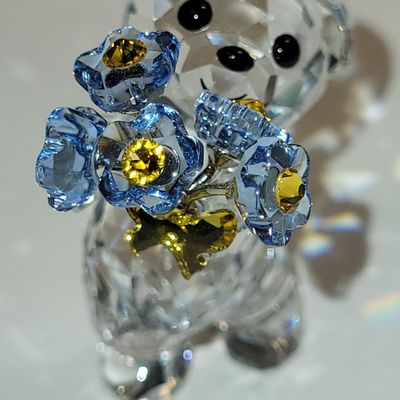 Sale Photo Thumbnail #30: swarovski kris bear forget me not crystal