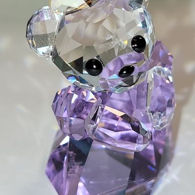 Sale Photo Thumbnail #23: swarovski kris bear female companion artist signed