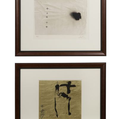 Sale Photo Thumbnail #140: Antoni Tapies (Spanish, 1923-2012) Lithographs