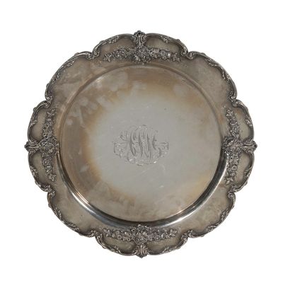 Sale Photo Thumbnail #553: The Bailey Banks & Biddle Company Sterling Silver Tray