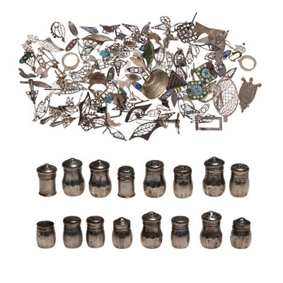 Sale Photo Thumbnail #504: Sterling Silver Jewelry Findings