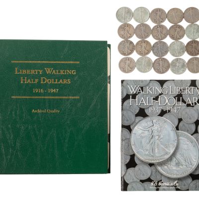 Sale Photo Thumbnail #578: Walking Liberty 50c Assortment