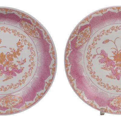 Sale Photo Thumbnail #293: Chinese Export Porcelain Lotus Bowls