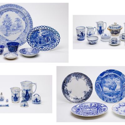 Sale Photo Thumbnail #197: Blue and White Porcelain Assortment