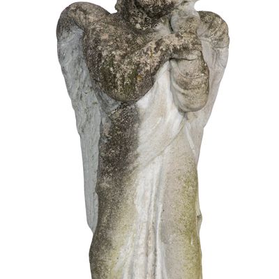 Sale Photo Thumbnail #267: Concrete Angel Garden Sculpture
