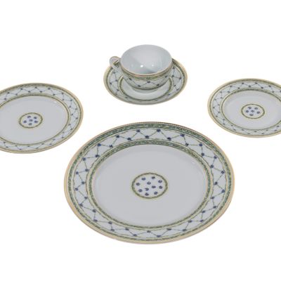 Sale Photo Thumbnail #223: Limoges Porcelain Dinner Service