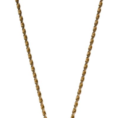 Sale Photo Thumbnail #449: 14k Yellow Gold Twisted Rope Necklace