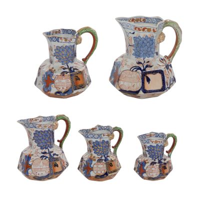 Sale Photo Thumbnail #214: Davenport Georgian Imari Ironstone Assortment