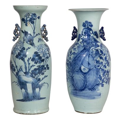 Sale Photo Thumbnail #326: Chinese Porcelain Floor Vases