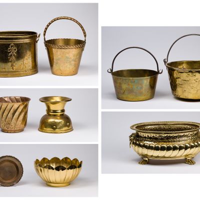 Sale Photo Thumbnail #258: Brass Object Assortment