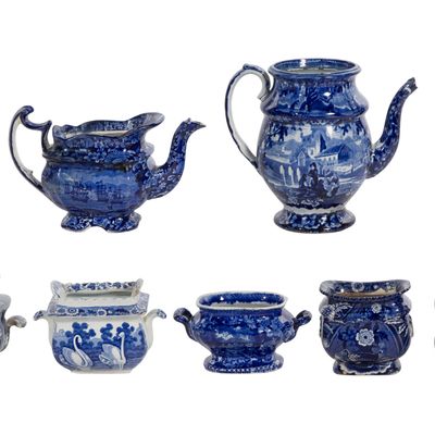 Sale Photo Thumbnail #207: Continental Porcelain Assortment