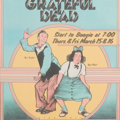 Sale Photo Thumbnail #136: David Edward Byrd (American, b.1941) 'A Swell Dance Concert' Grateful Dead Poster