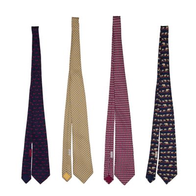 Sale Photo Thumbnail #423: Hermes Silk Tie Assortment