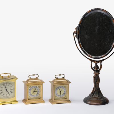 Sale Photo Thumbnail #281: Brass Carriage Clock Assortment
