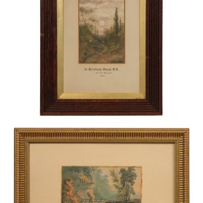 Attributed to James Lawson Stewart (British, 1841-1929) Watercolor